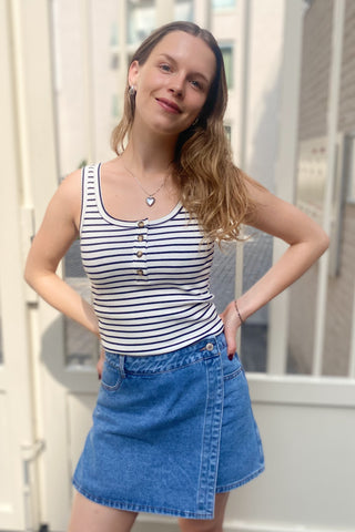 KRISTEL TOP NAVY