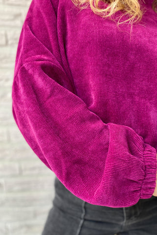 JINTSE TOP FRAMBOISE