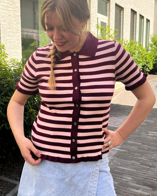 BREE VEST BORDEAUX