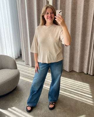 MARY PULLOVER 13 OATMEAL MELANGE