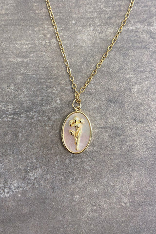 BIRTH FLOWER FEBRUARY PEARL