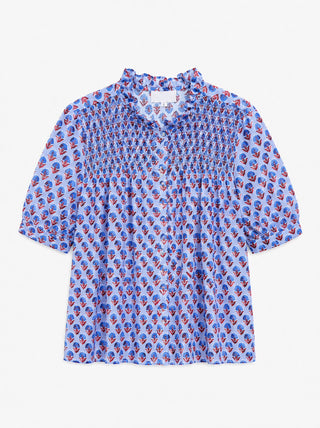 CRUZ BLOUSE BLUE
