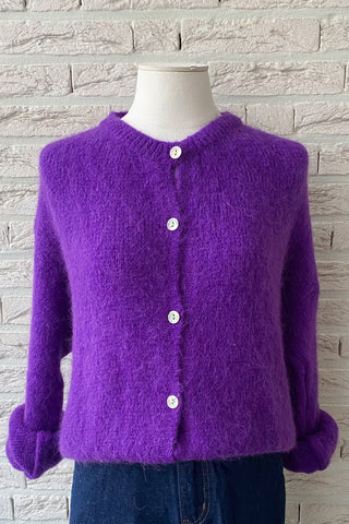 EMMA CARDIGAN PURPLE