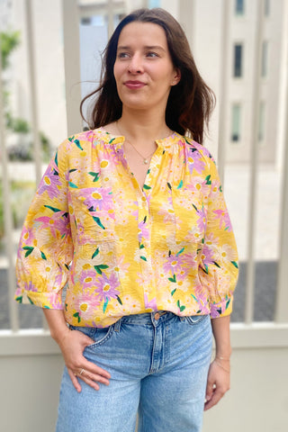 ALLYSSIA BLOUSE YELLOW