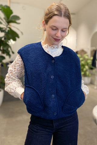 DEEDEE VEST NAVY