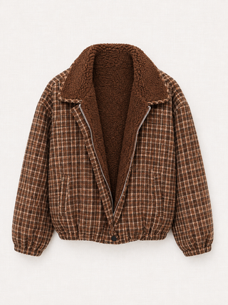 ROOS VEST (REVERSIBLE) BROWN