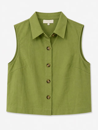 ELLES TOP GREEN