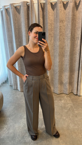 ISOLDES PANTS DRIFTWOOD MELANGE