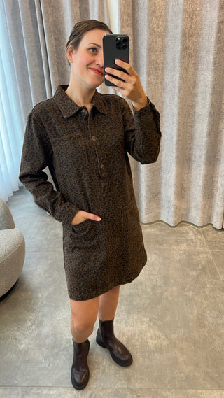 CHARLINE DRESS CHOCO