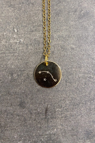 ZODIAC SIGN ARIES STARS IMPRINT