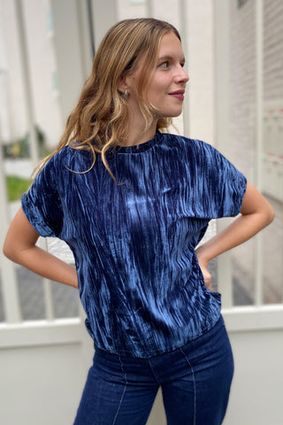 NCEBA VELVET TOP MIDNIGHT