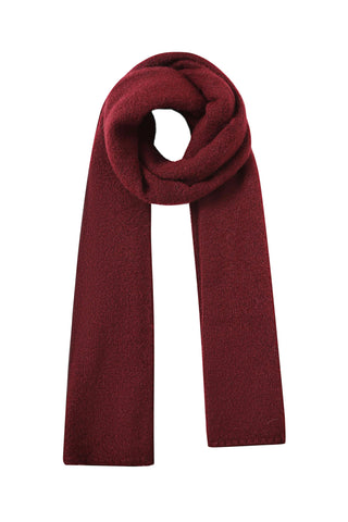 SANGUINE SCARF BORDEAUX