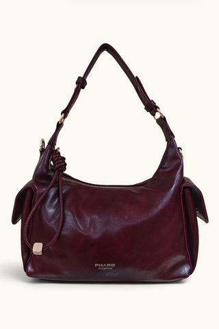 GRETCHEN HANDBAG BORDEAUX