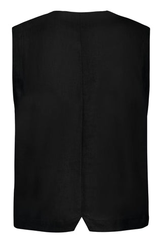 LAKKA WAISTCOAT BLACK