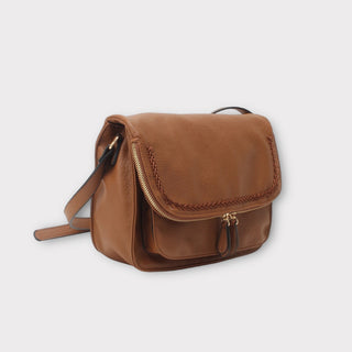 EMS HANDBAG CAMEL