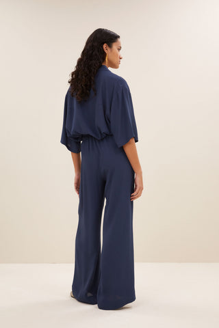 BENJI VISCOSE PANTS BLUE