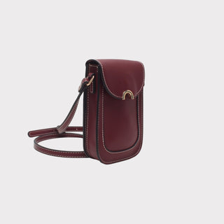LOES HANDBAG BORDEAUX