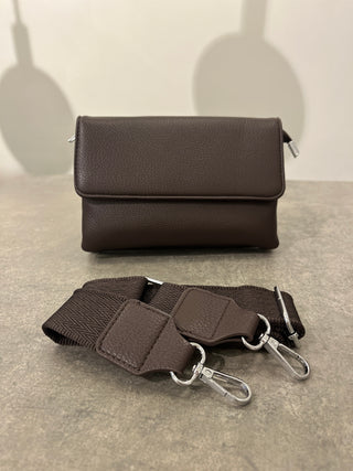 CARLIE HANDBAG BROWN