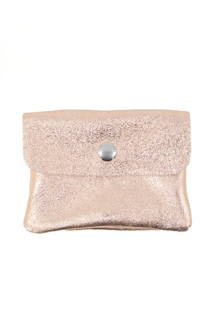MINNIE GLITTER WALLET ROSE GOLD