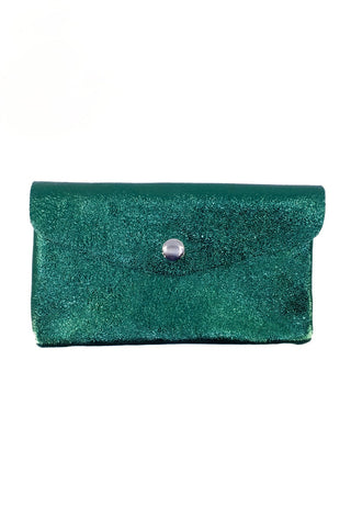 REBA GLITTER WALLET EMERALD