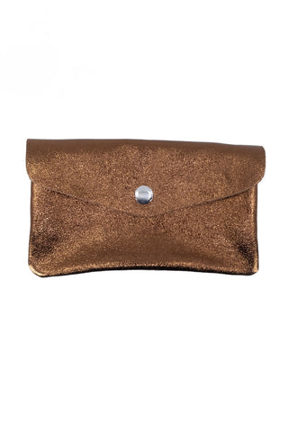 REBA GLITTER WALLET BRONZE