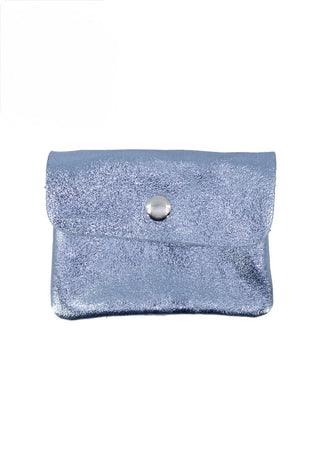 MINNIE GLITTER WALLET LIGHT BLUE