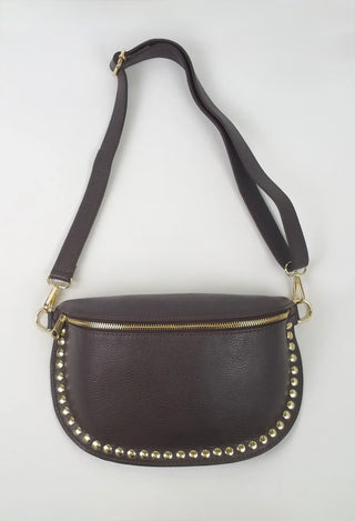 CARMELLA CROSSBODY BAG CHOCO