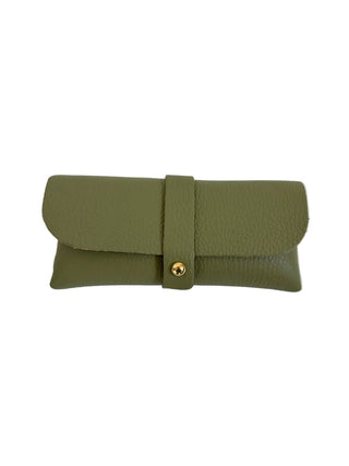 GLASSES CASE MOSS GREEN