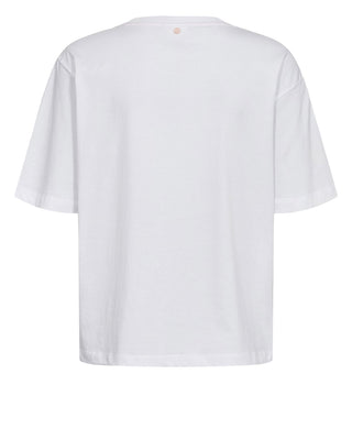 NUTENIA BOXY T-SHIRT GOTS BRIGHT WHITE