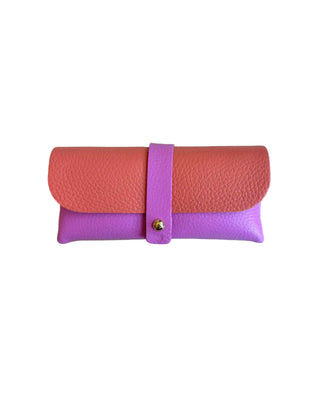 GLASSES CASE DUO CORAL/PINK