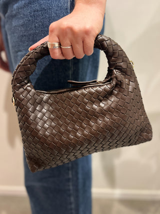 ALLIE HANDBAG CHOCO