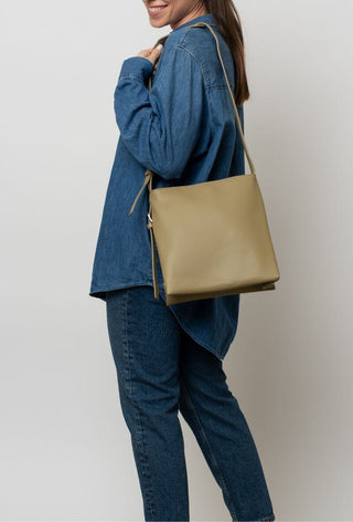 FEBE HANDBAG OLIVE