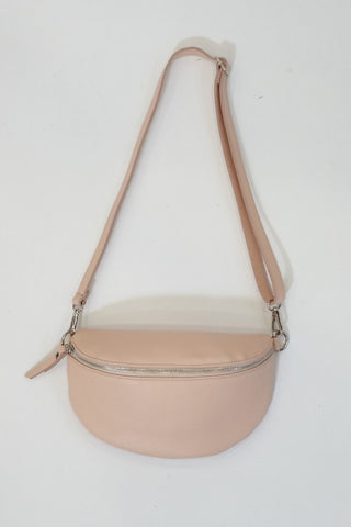 CHARLIE CROSSBODY BAG NUDE PINK