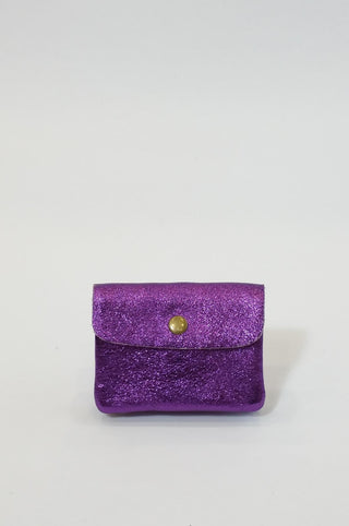 MINNIE GLITTER WALLET PURPLE