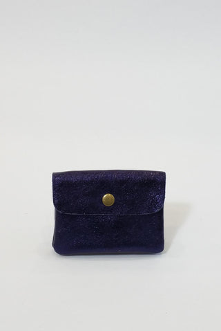 MINNIE GLITTER WALLET NAVY