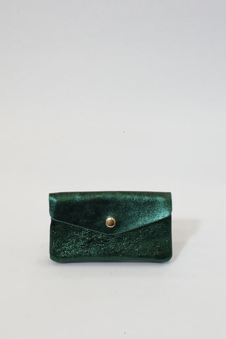 REBA GLITTER WALLET EMERALD