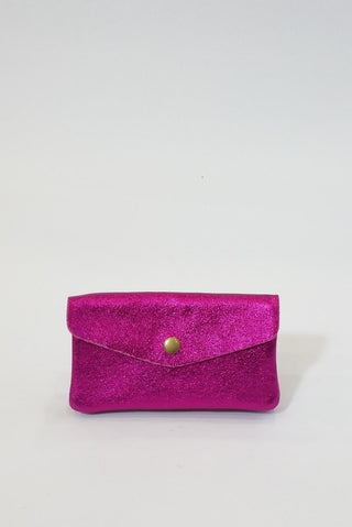 REBA GLITTER WALLET FUCHSIA