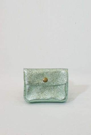 MINNIE GLITTER WALLET MINT