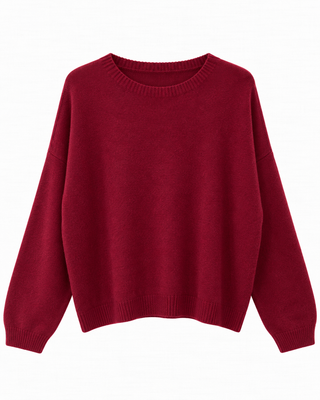 CELIE PULL BORDEAUX