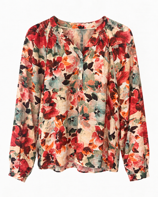 ANNA BLOUSE BORDEAUX