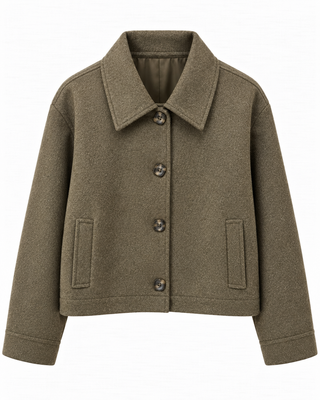 NUKIMMA SHORT JACKET FOREST NIGHT