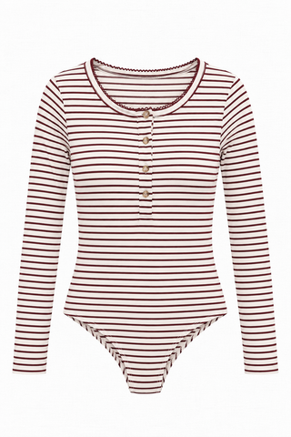 MARGOT BODYSUIT BORDEAUX