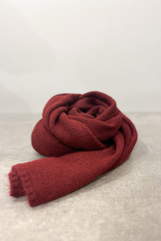 SANGUINE SCARF BORDEAUX