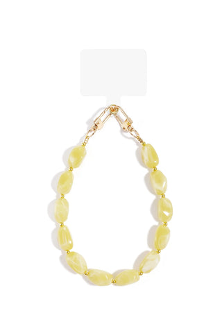 PHONE CORD SHORT LIME STONE