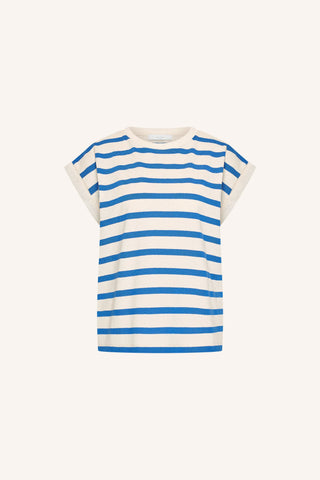 TOBI BLUE STRIPE TOP