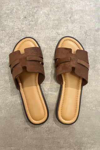 OLIVEA SANDALS CHOCOLATE