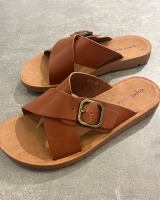 LIVY SANDAL CAMEL
